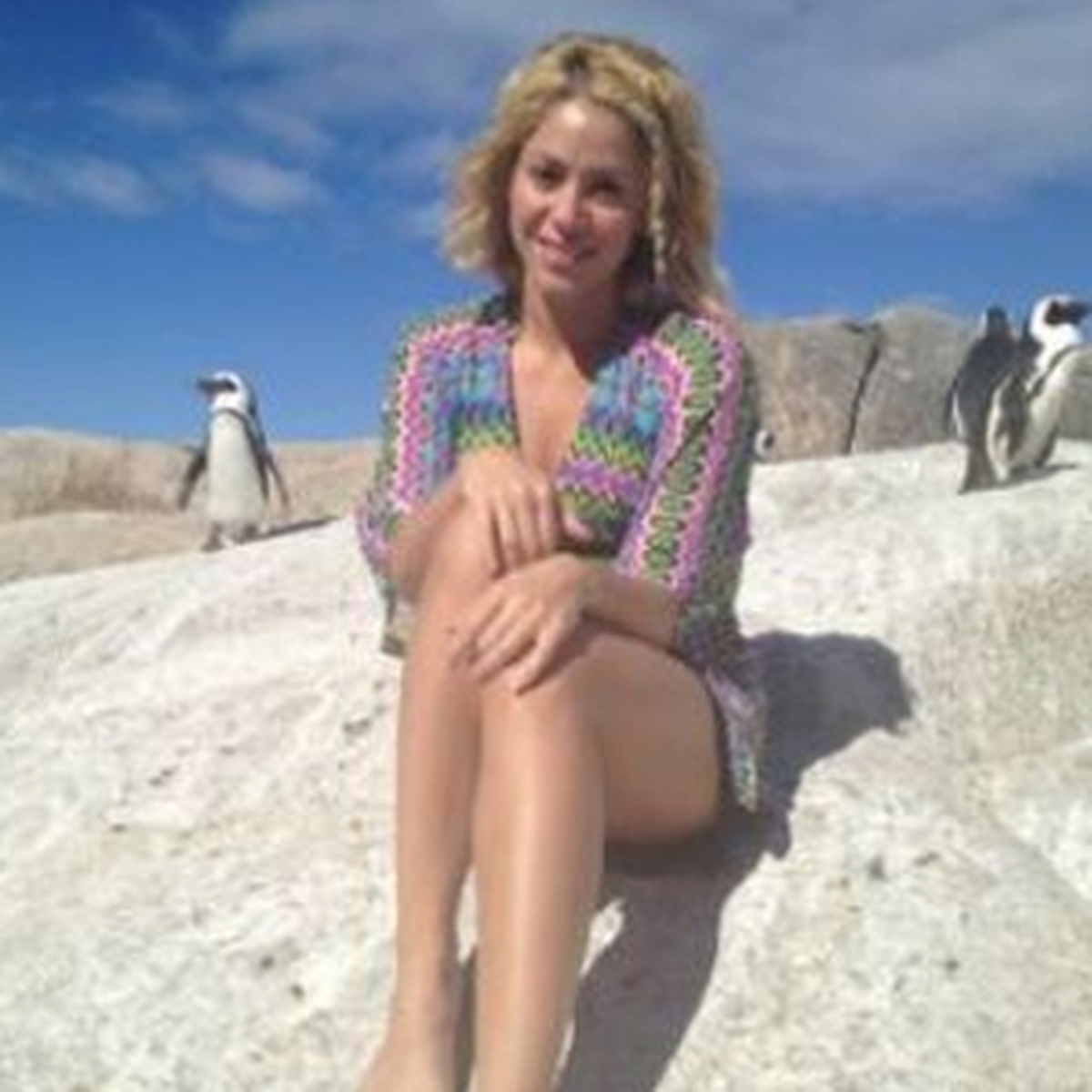 Shakira'ya Denizaslanı Saldırdı
