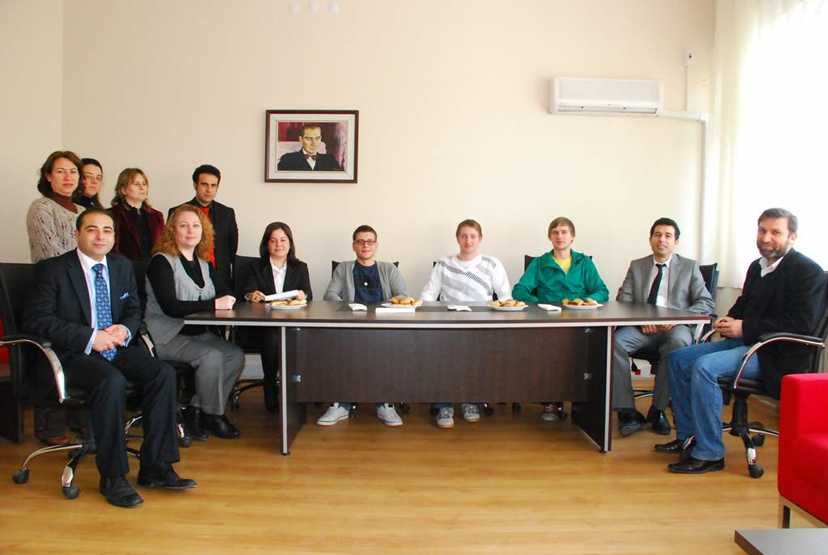 Almanya\'dan Gelen 3 Öğrenci Cbü\'de Öğrenim Görecek