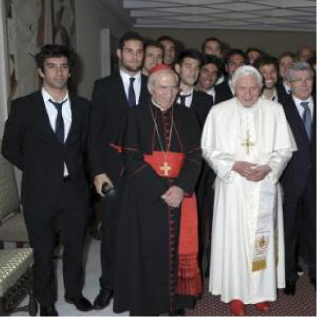Arda Turan Papa\'nın Huzuruna Çıktı