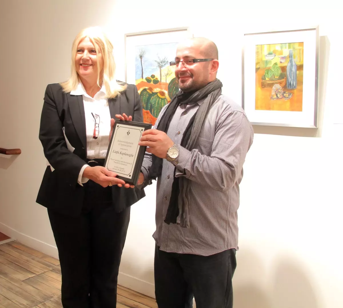 Güzel Sanatlar Fakültesinden Uluslar Arası Sergi