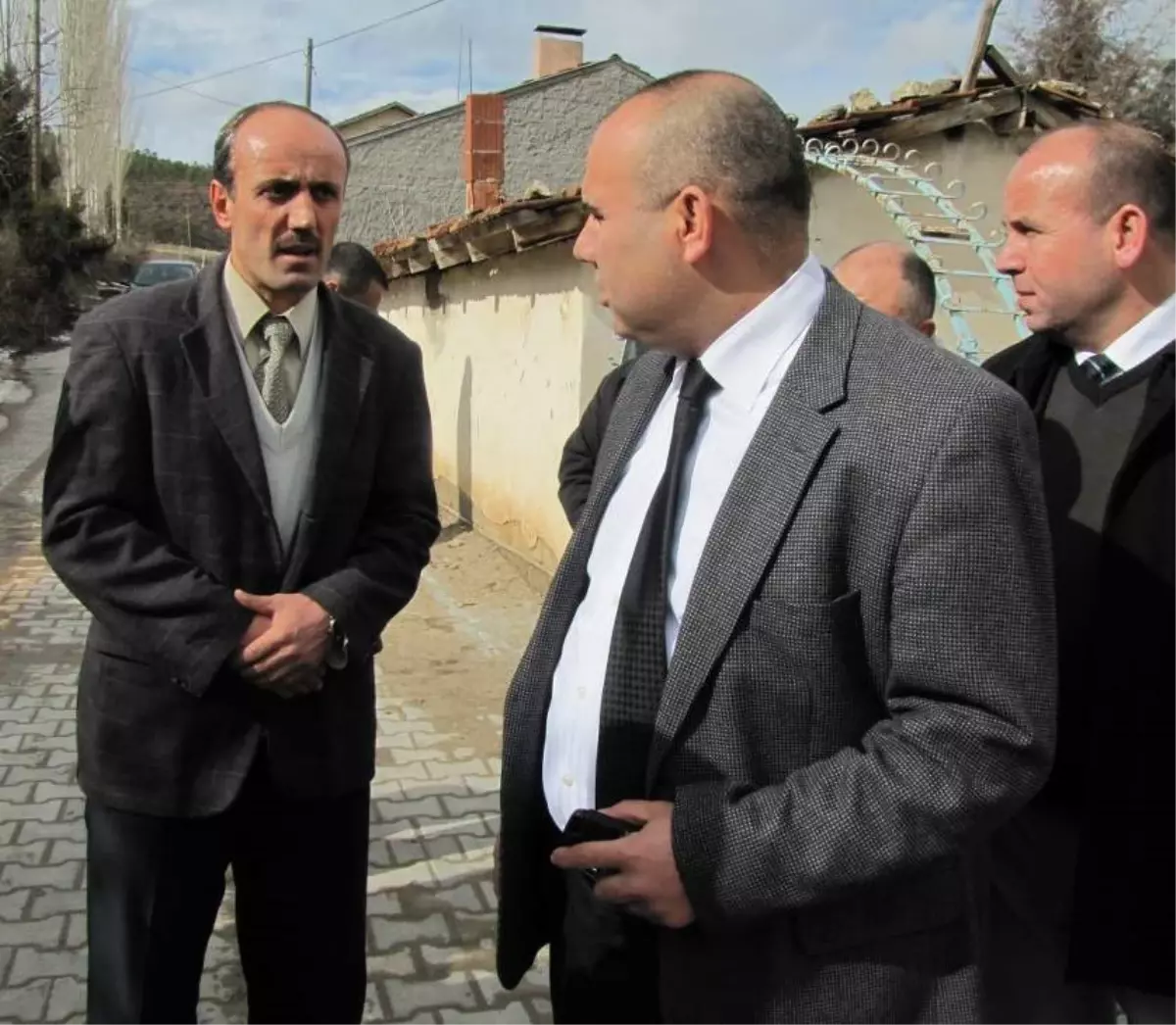 Hisarcık Kaymakamından Eşini Trafik Kazasında Kaybeden İmama Taziye Ziyareti