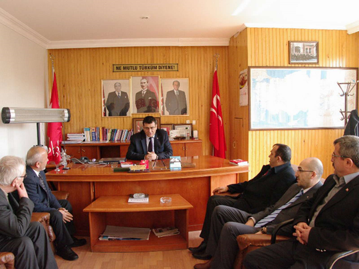 İl Genel Meclisi Başkanı Bayır\'dan CHP ve MHP\'ye Ziyaret