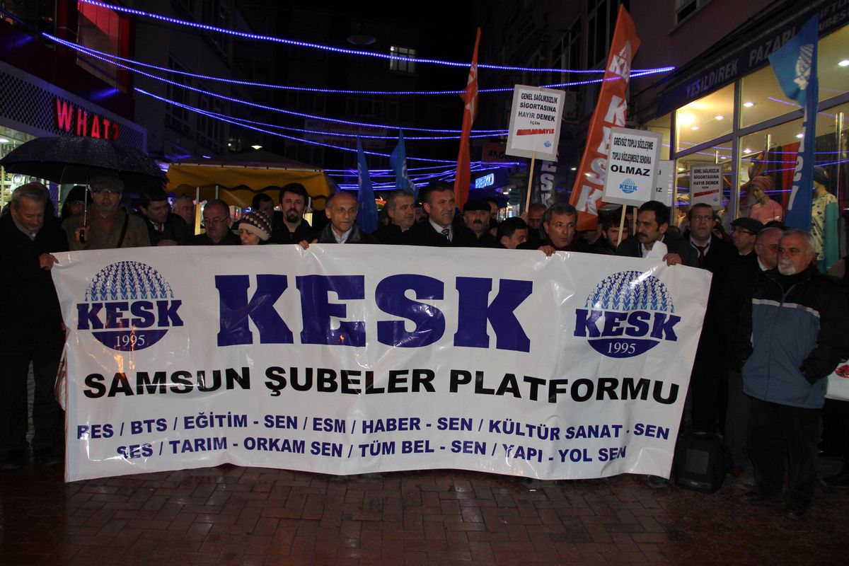 Kesk Üyeleri Bordro Yaktı