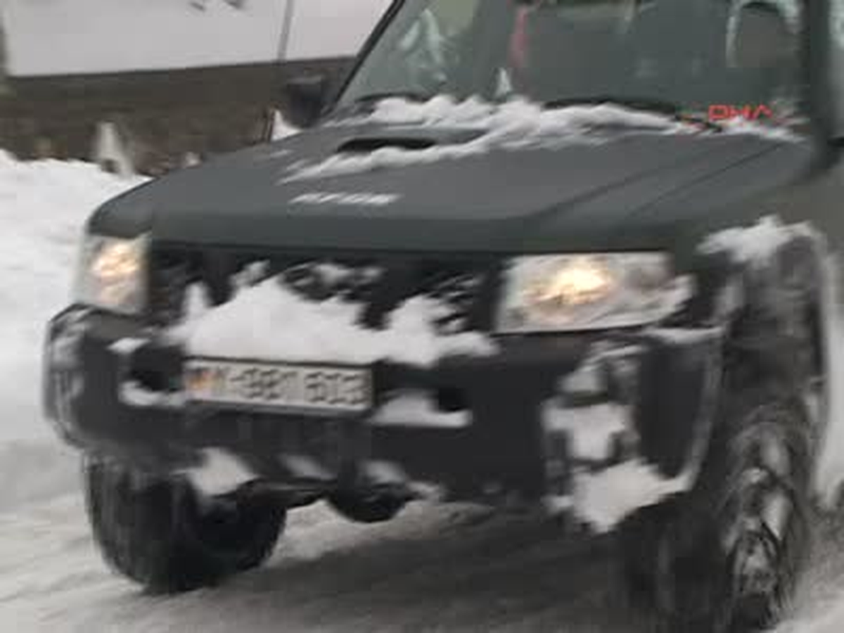 Kosova\'da Kar Hayatı Zorluyor