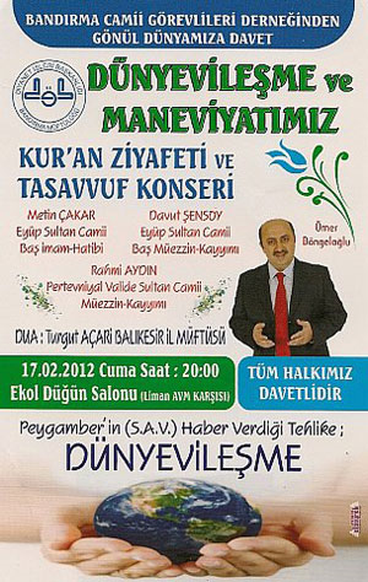 Ömer Döngeloğlu Hoca Bandırma\'da