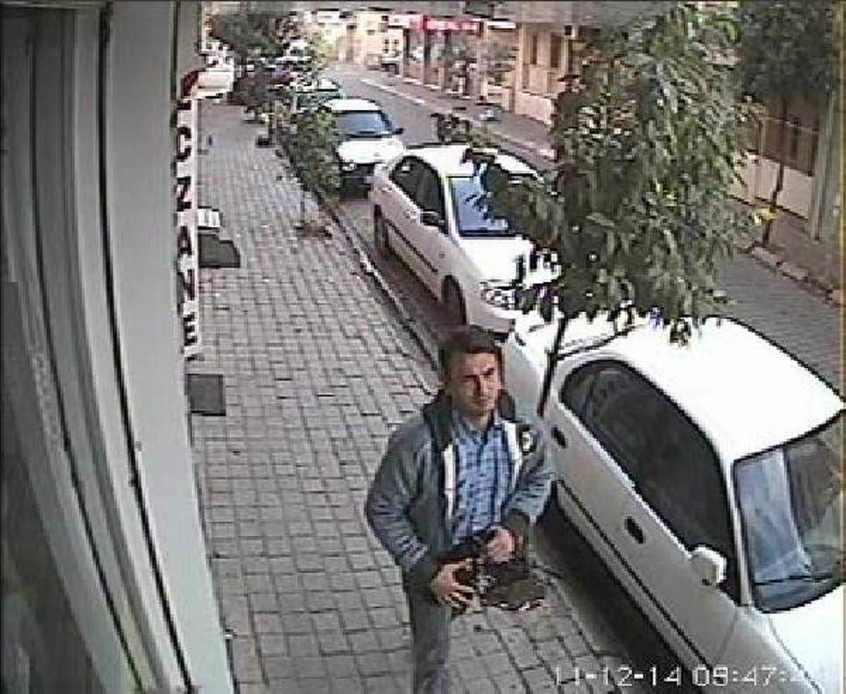 Önce Kameraya Sonra Polise Yakalandı