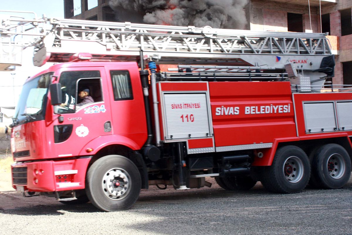 Sivas\'ta Yangın