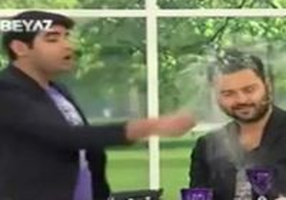 Caner'in Kafasında Şişe Kırdı