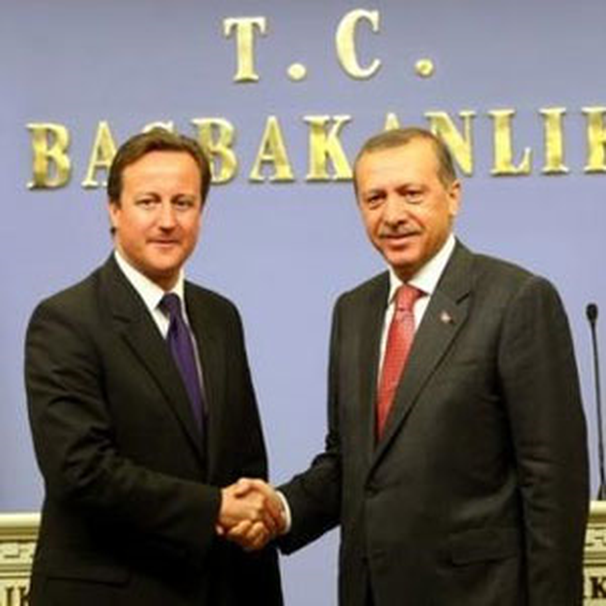 Erdoğan Cameron ile Görüştü