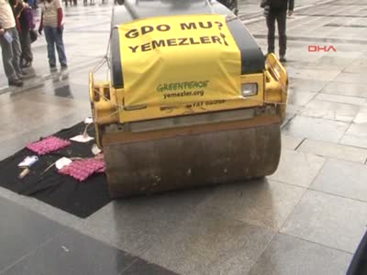 Gdo\'lu Ürünlere Karşı "Silindirli" Eylem