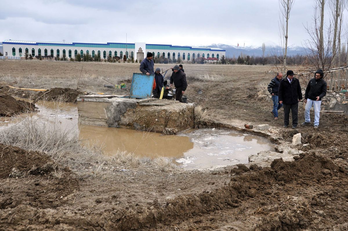 Isparta İçme Suyu Hattı Patladı