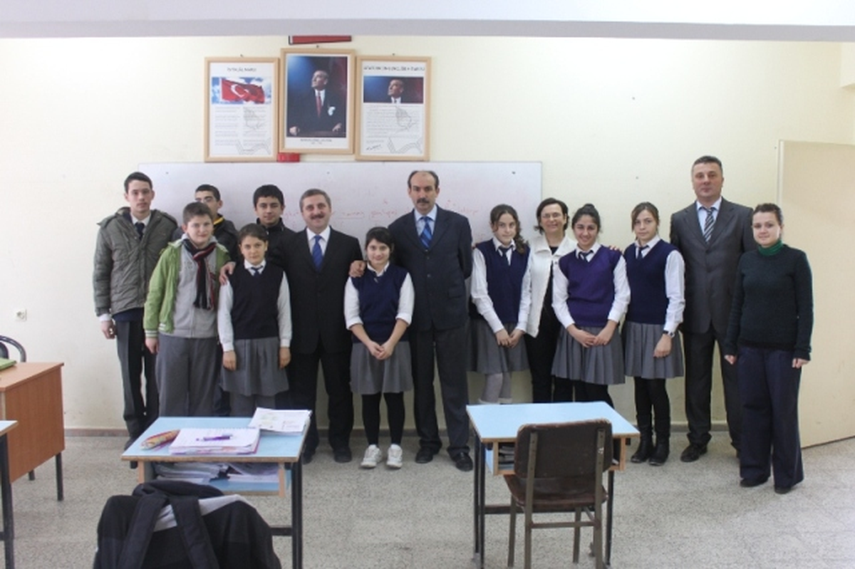 Kırklareli Milli Eğitim Müdürü Korkmaz\'dan İlköğretim Okuluna Ziyaret