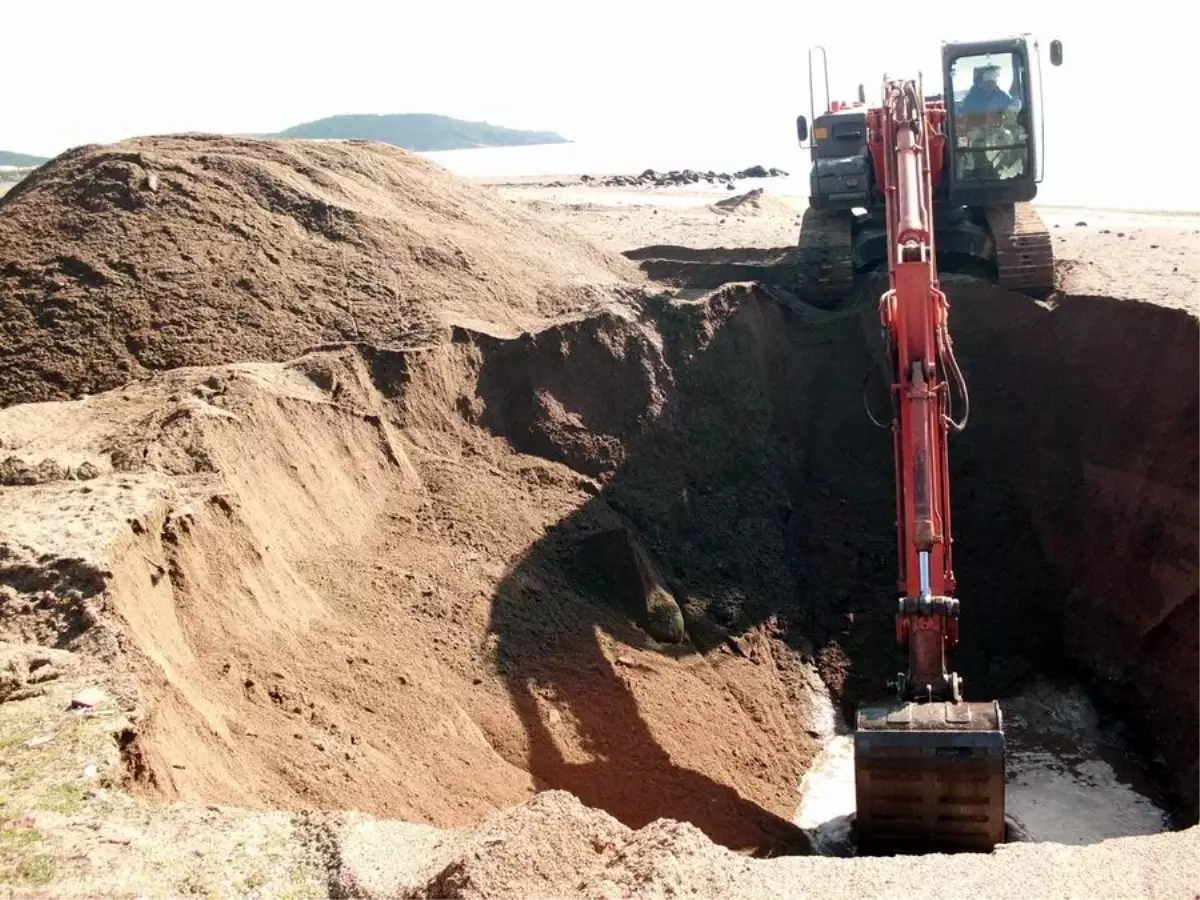 Küçükköy-Sarımsaklıda Derin Deşarj Yapım İnşaatı Başladı