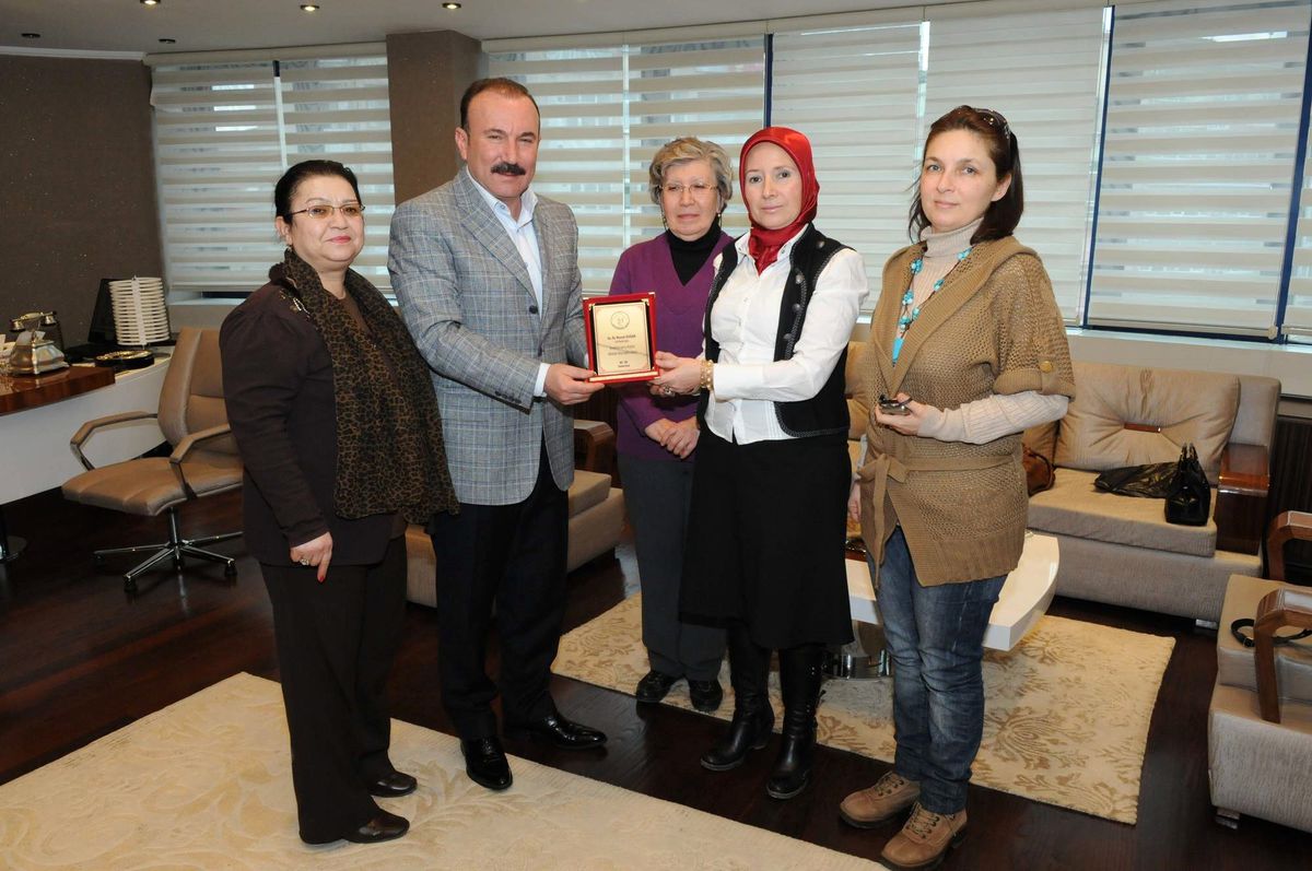 Medder\'den Başkan\'a Teşekkür Ziyareti
