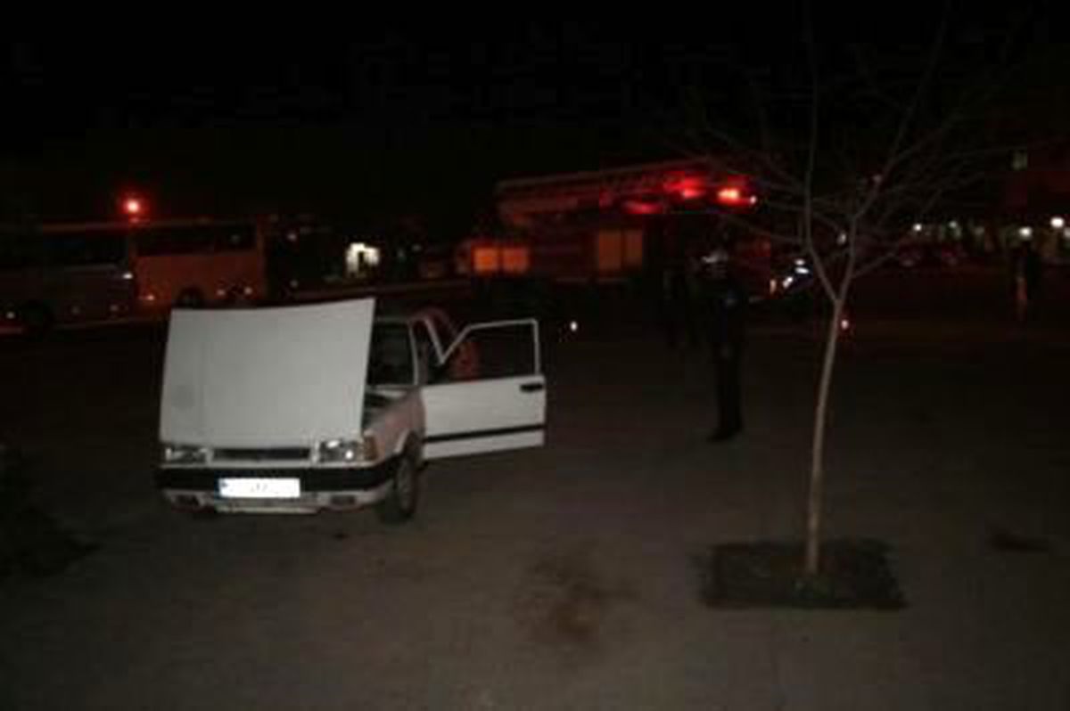 Otomobilden Sızan Gaz Korkuttu
