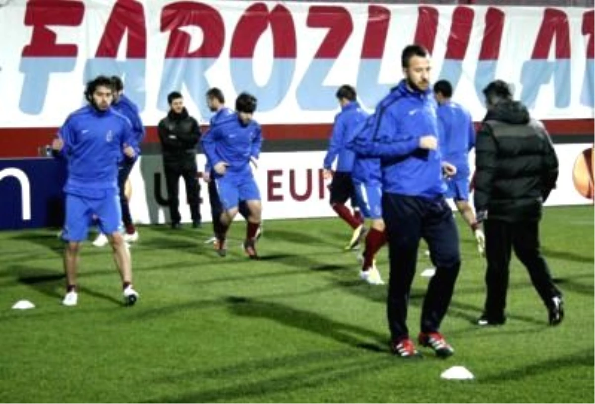 Trabzonspor Psv Eindhoven Maçı Hazırlıklarını Tamamladı