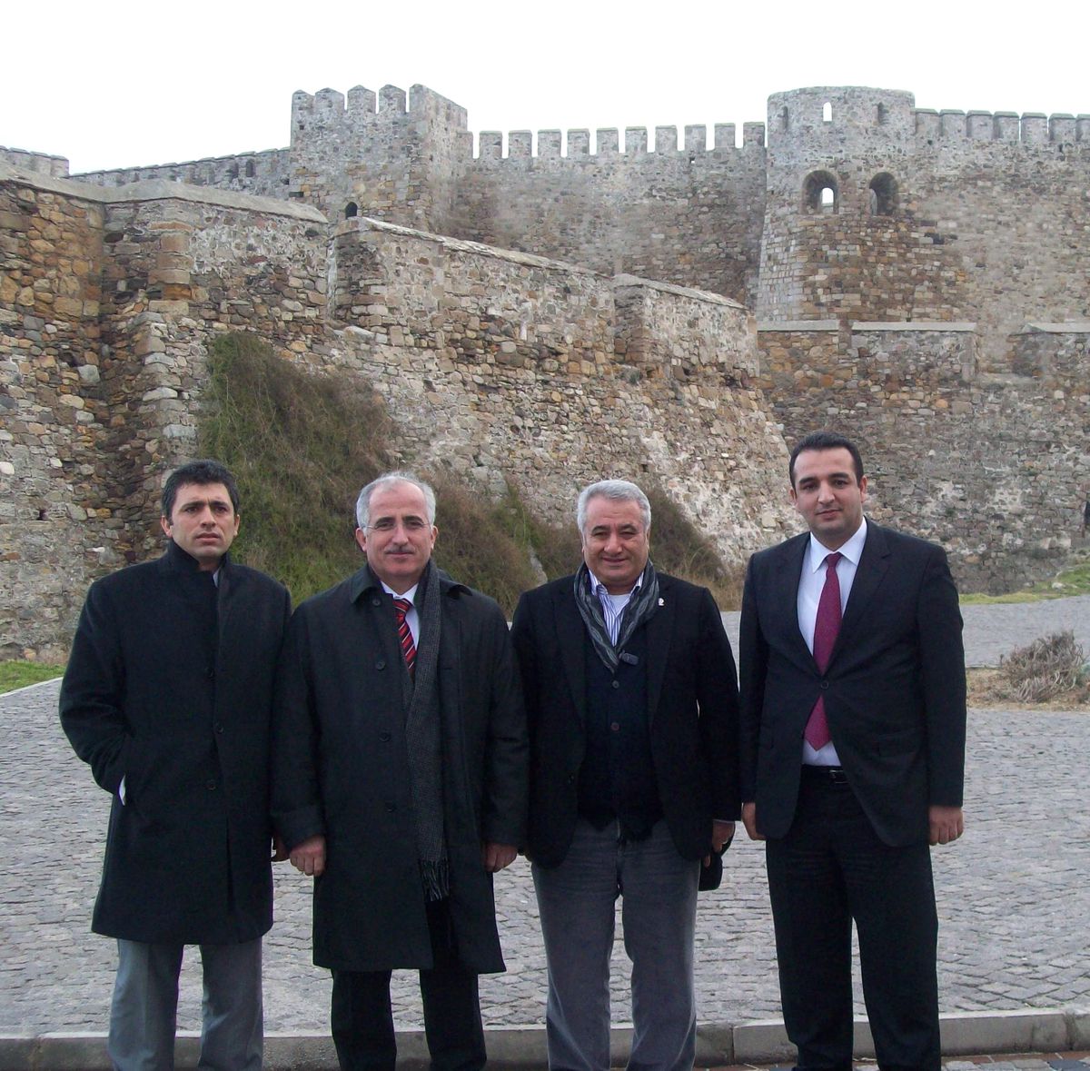 Vali Güngör Azim Tuna, Bozcaada'da Kaymakamlarla Bir Araya Geldi