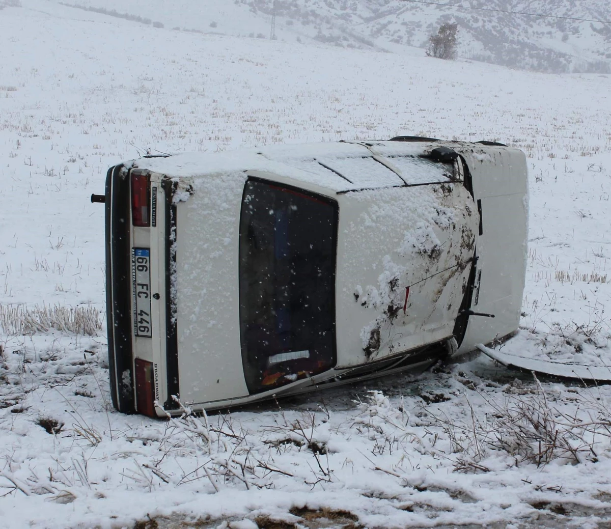 Yozgat\'ta Trafik Kazası : 5 Yaralı