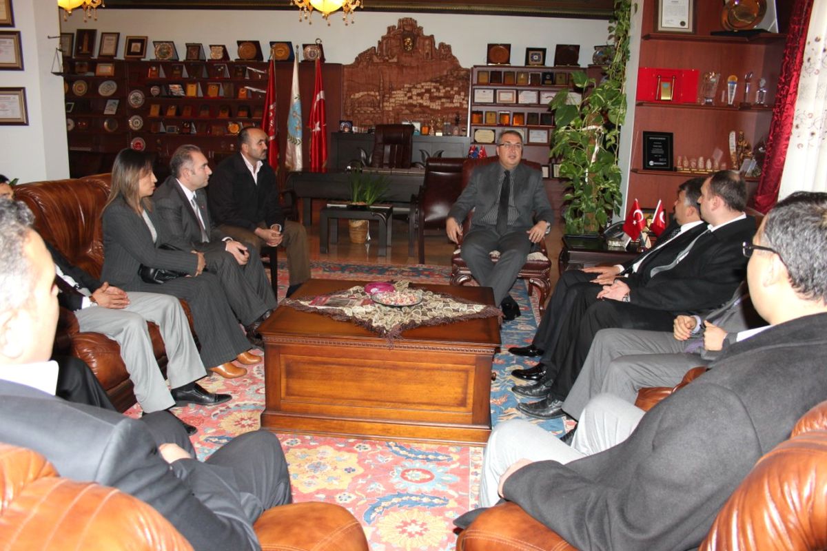AK Parti Nevşehir Merkez İlçe Yönetimi Ünver\'i Ziyaret Etti