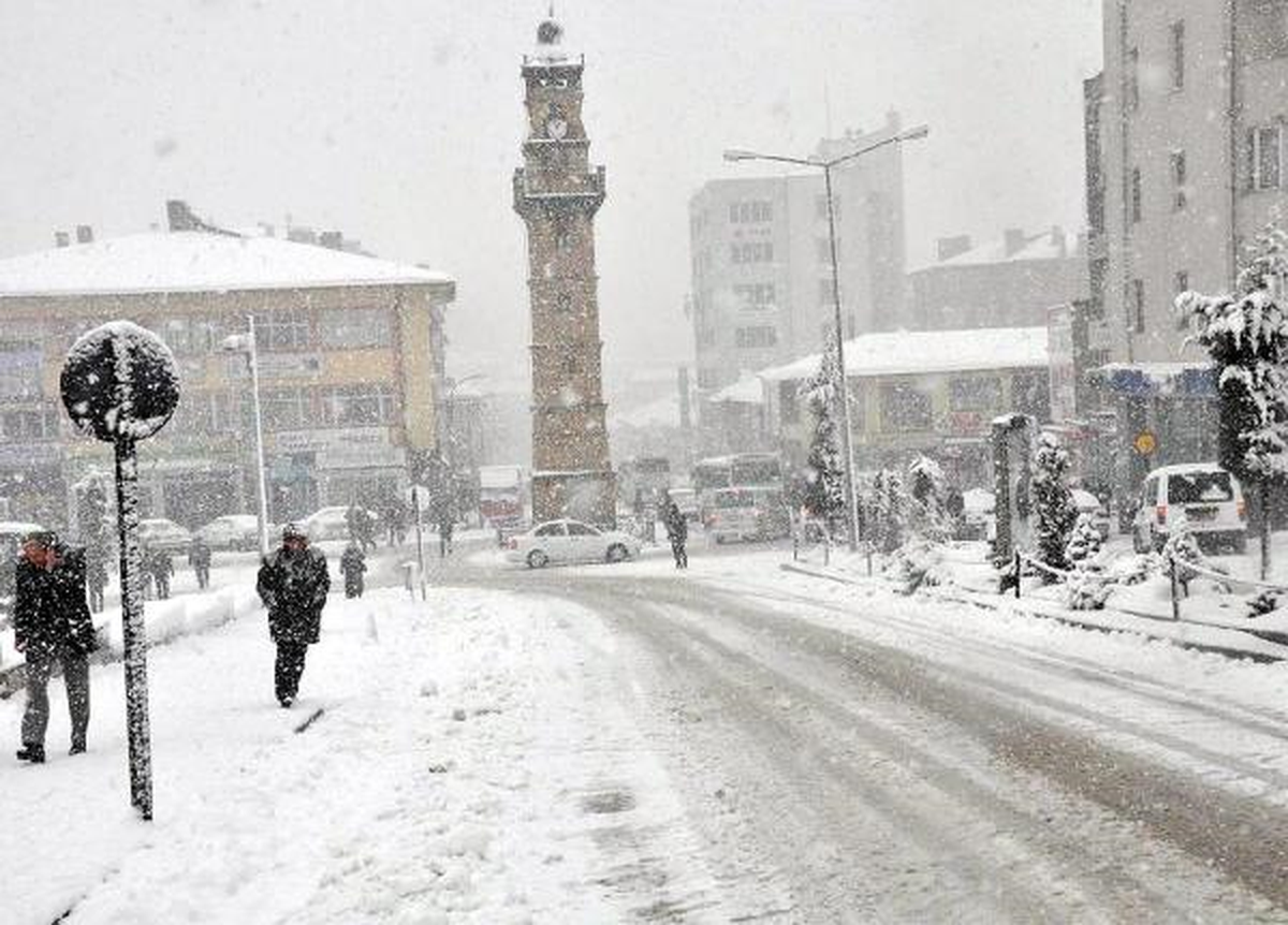 Çankırı ve Yozgat\'ta Kar Tatili (2)