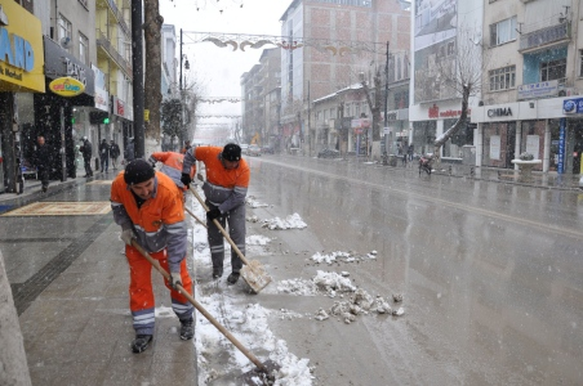 Denizli Belediyesi Kar Mücadelesi