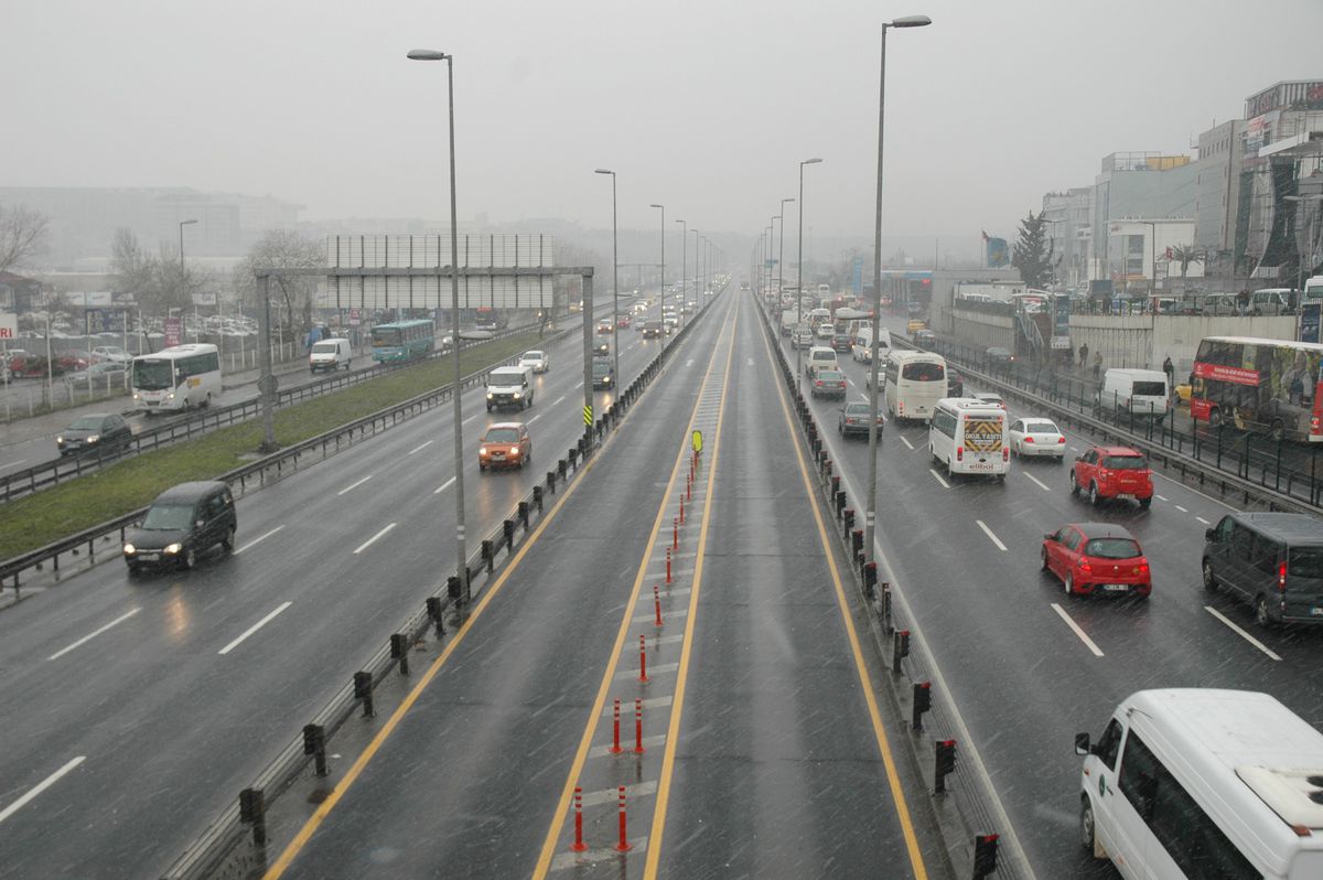 İstanbul\'da Sabah Trafiği