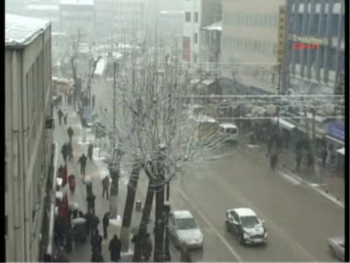 Malatya\'da Yoğun Kar Yağışı