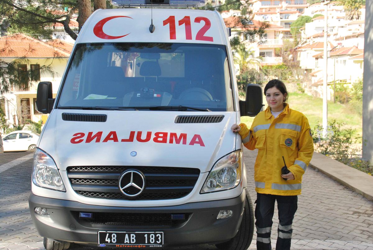 Marmaris\'ten Bodrum\'a Ambulans Takviyesi