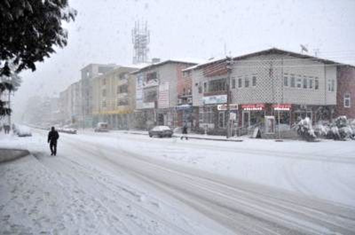 Sivas\'ta Yoğun Kar Yağışı (2)