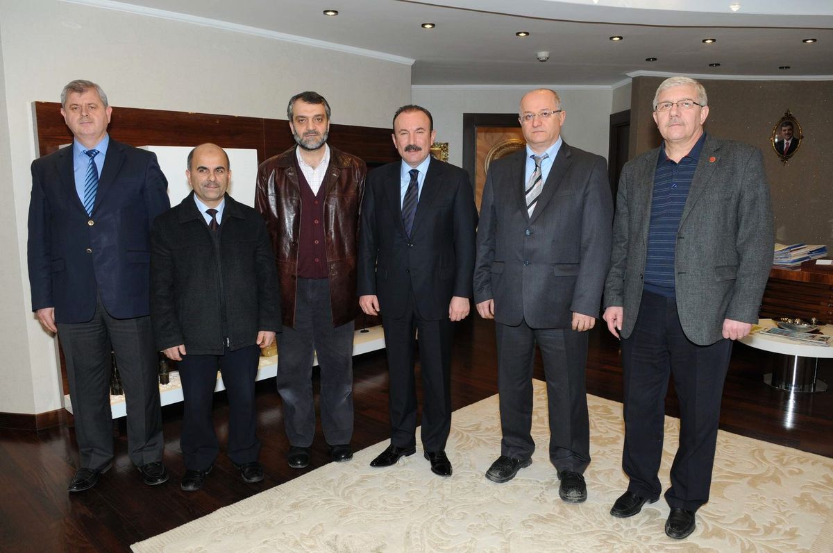 Bilim, Kültür, Sanat Derneği Başkan Doğan\'la Görüştü