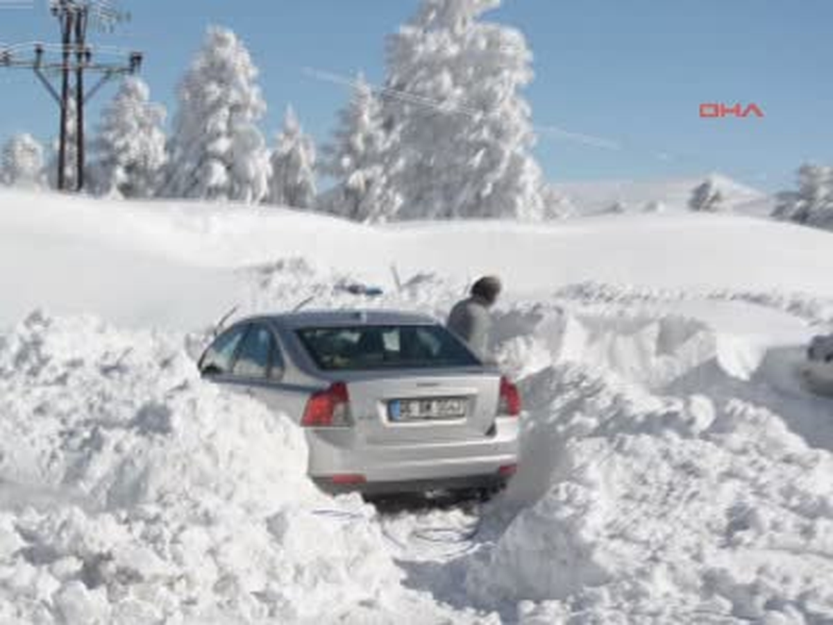 Uludağ\'da 3 Metre Kar