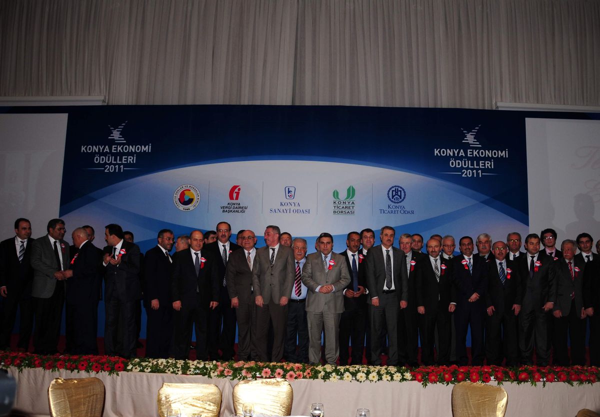 Konya Ekonomi Ödülleri 2011 Sahiplerini Buldu