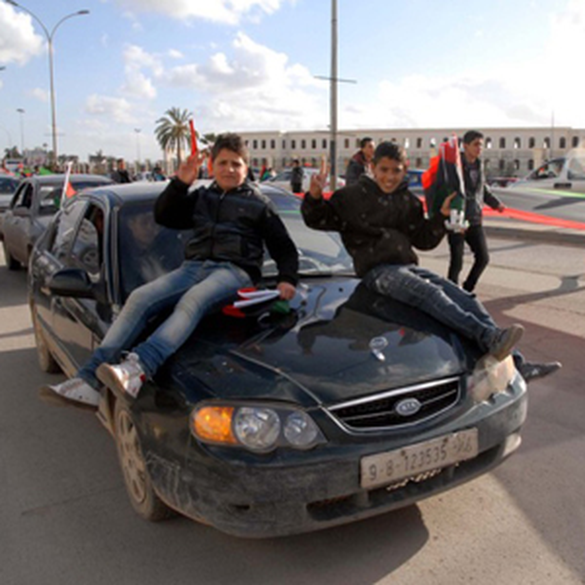 Libya\'da Devrimin İlk Yıldönümü Kutlanıyor