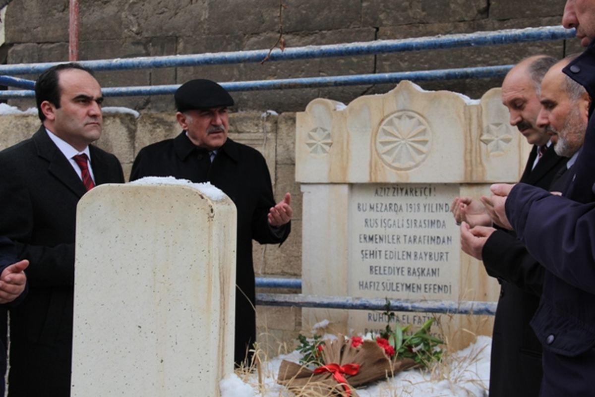 Şehit Belediye Başkanı Hafız Süleyman Efendi Mezarı Başında Anıldı
