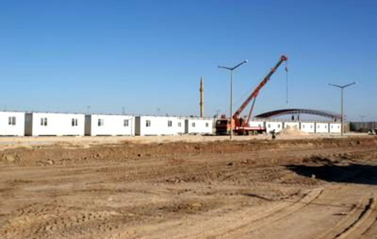 Suriyeli Mülteciler İçin 350 Konteyner Yerleştirildi