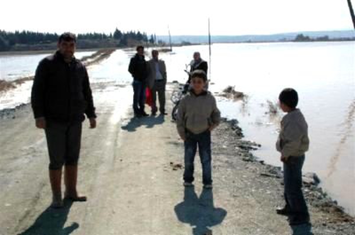 Baraj Kapakları Açıldı, Amik Ovası Yine Sular Altında (3)