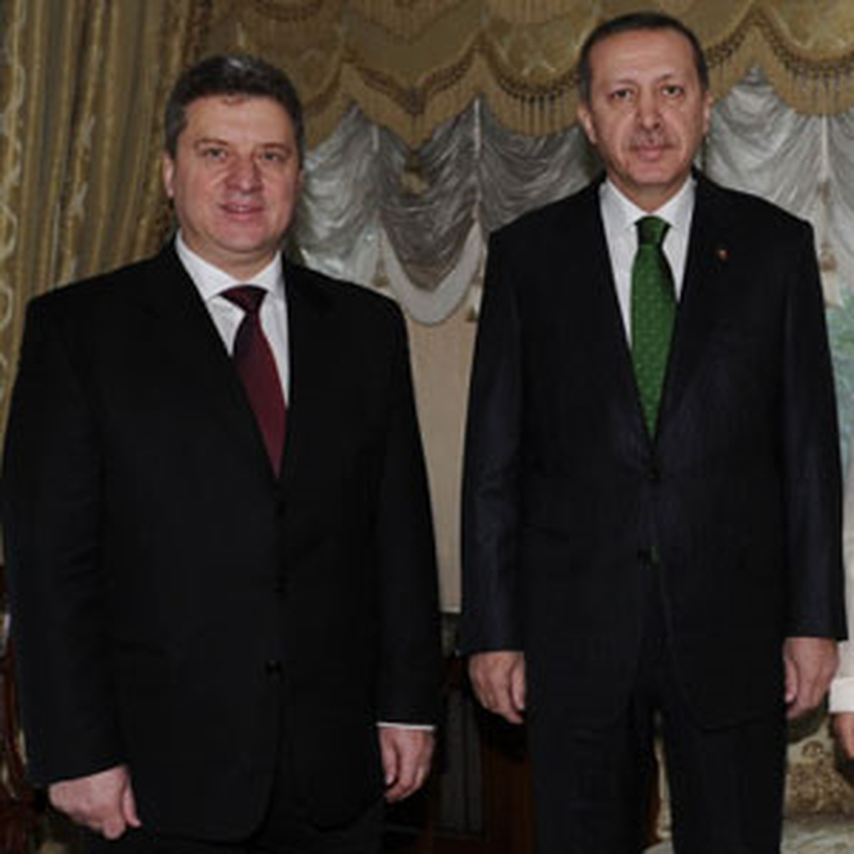 Başbakan Erdoğan Makedon Cumhurbaşkanı ile Görüştü