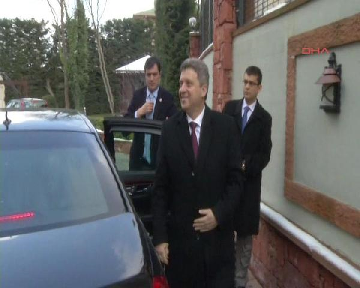 Basbakan Erdoğan, Makedonya Cumhurbaşkanını Kabul Etti, Ameliyattan Sonraki İlk Goruntuleri Basına...