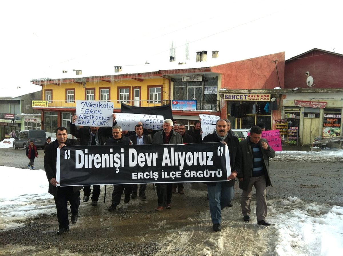 \'Çözüm Çadırı\'nda Nöbet Değişimi