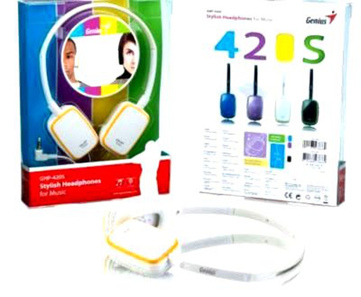 Genius\'dan Dikdörtgen Kulaklık!