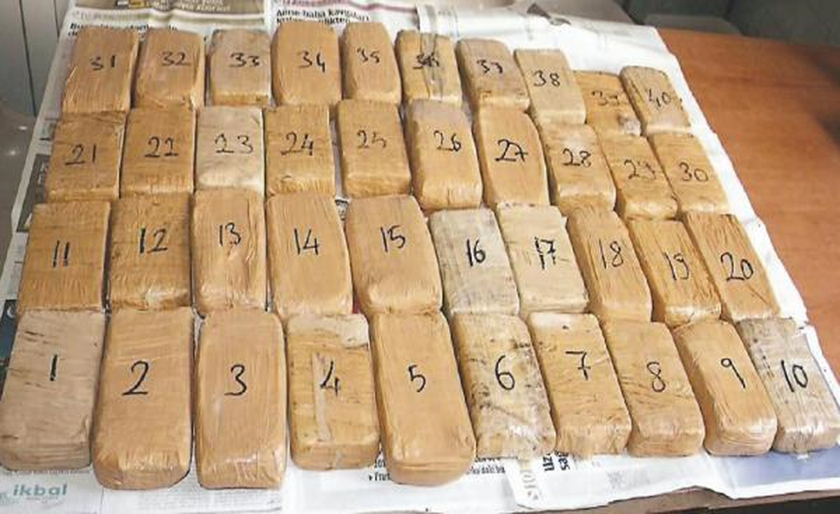 İpsala\'da Tır\'da 58 Kilo Esrar Ele Geçirildi
