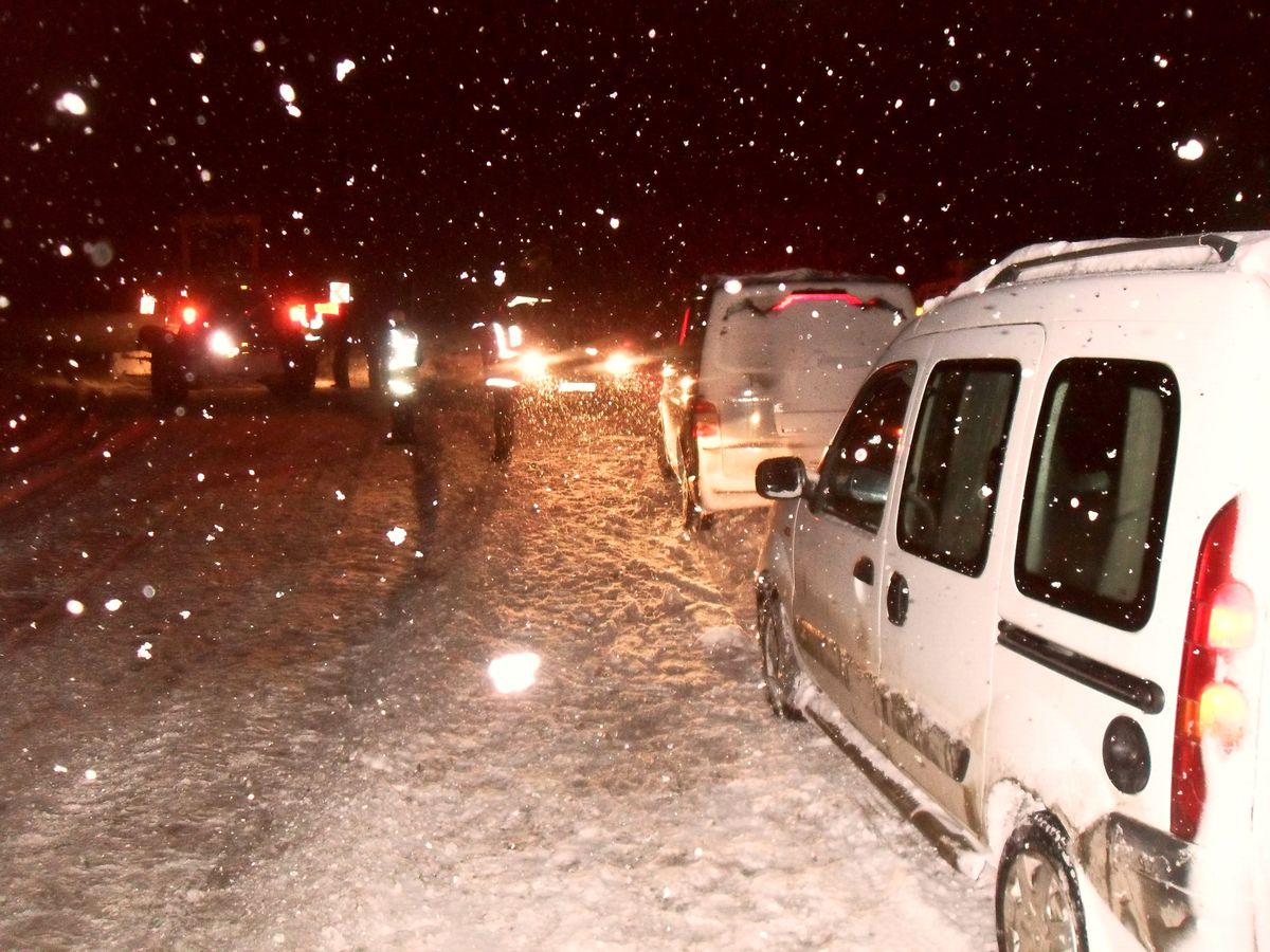 Kastamonu\'da 760 Köy Yolu Ulaşıma Kapandı