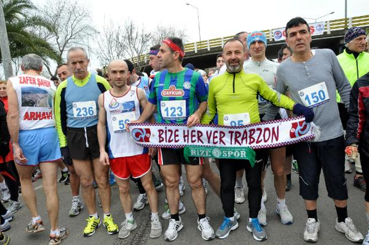 Trabzon Yarı Maratonu\'nda Zafer Kenyalı Too\'nun