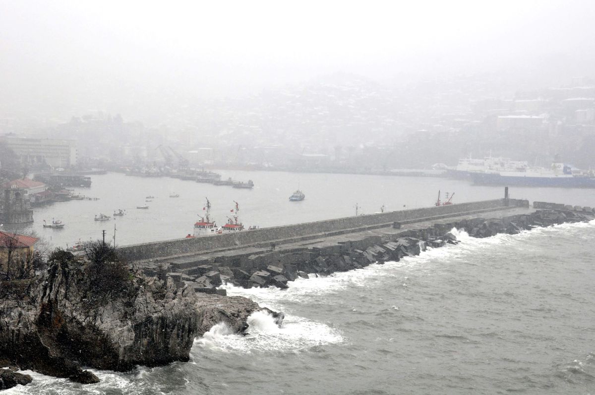 Zonguldak Sise Büründü