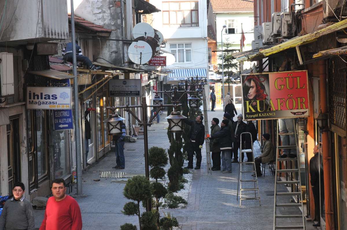 Akçakoca Orta Çarşıda Sokak İyileştirme Projesi