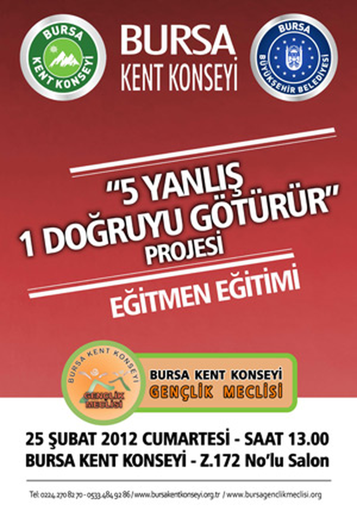 "Beş Yanlış Bir Doğruyu Götürür"