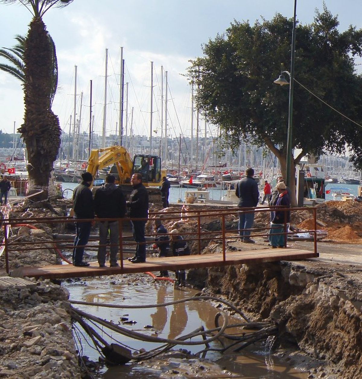 Bodrum\'da Çevre Düzenleme ve Alt Yapı Çalışmaları Devam Ediyor