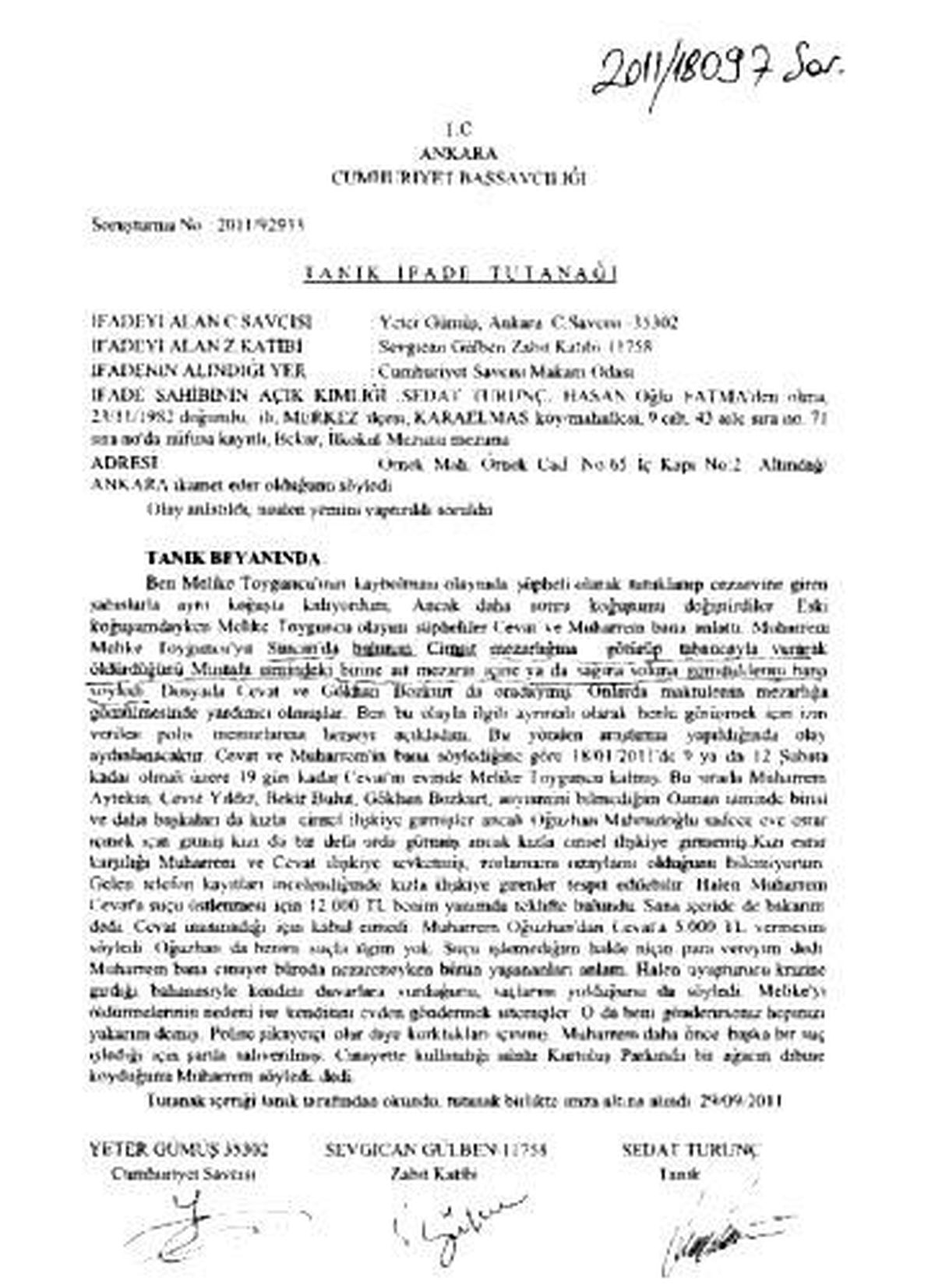 Cinayeti Koğuş Arkadaşına İtiraf Etti