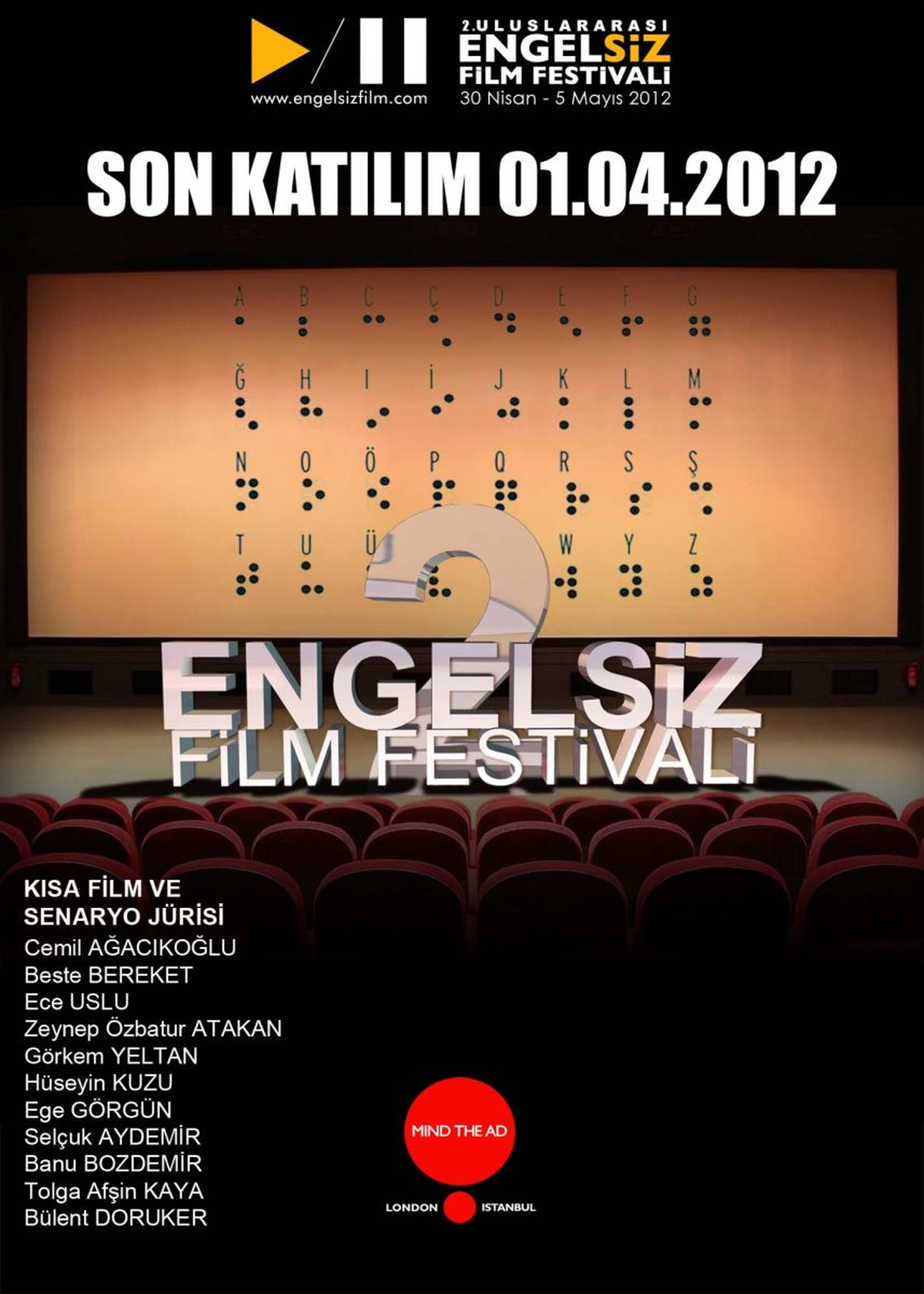 Engelsiz Film Festivali Başlıyor