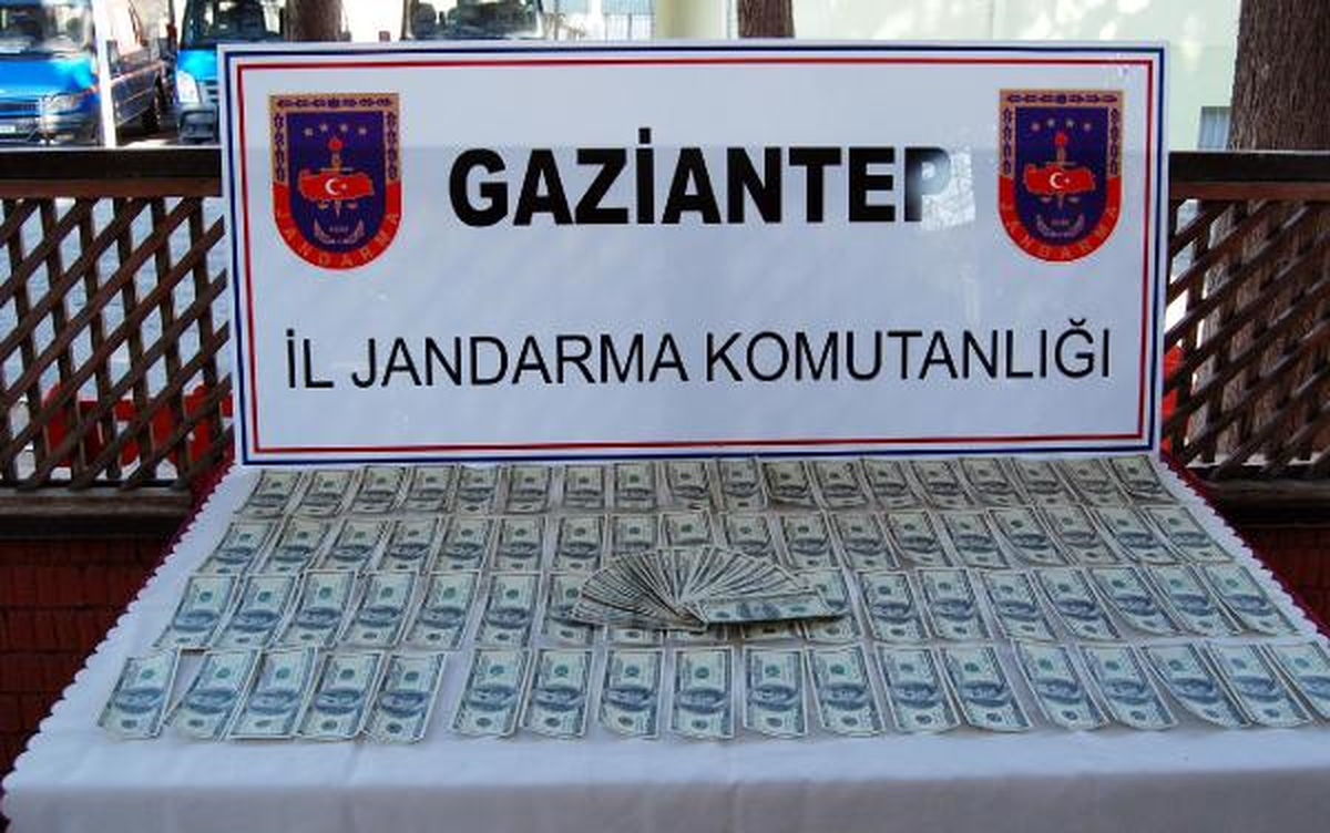 Gaziantep\'te Sahte Dolar Ele Geçirildi